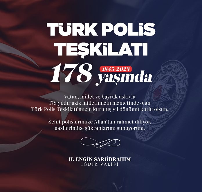 Türk Polis Teşkilatı 178 Yaşında